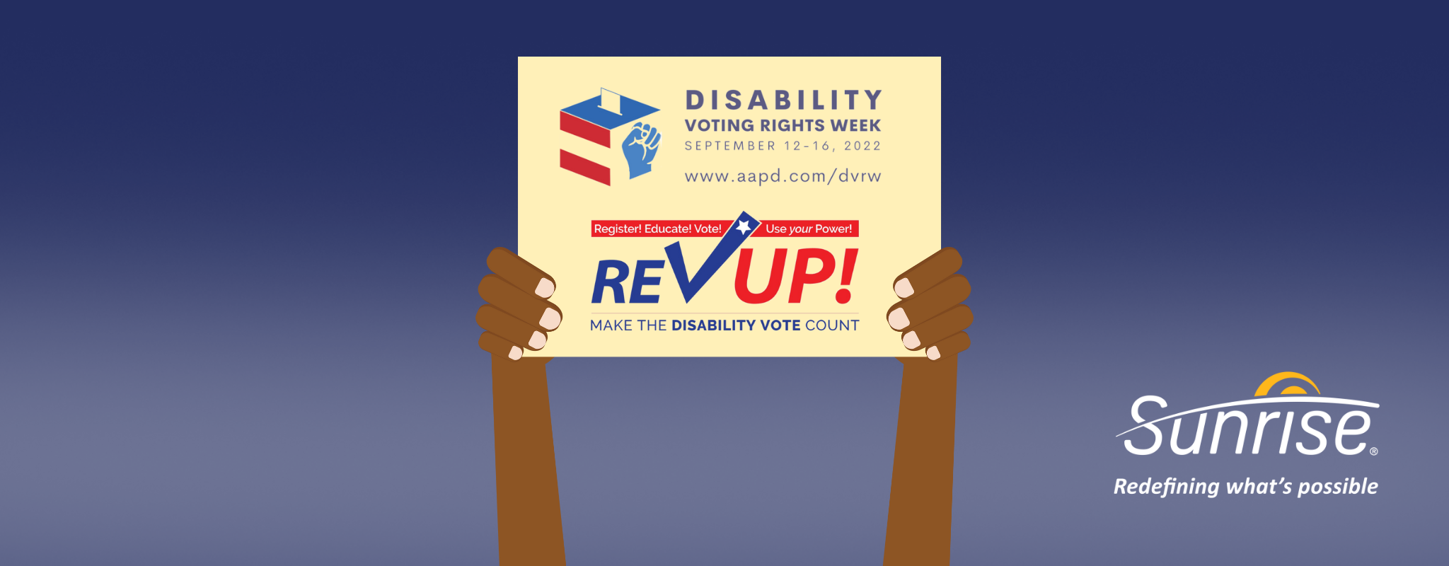 Semaine du droit de vote des personnes handicapées 2022
